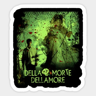 Horror Movie Lovers Mens Best Sticker